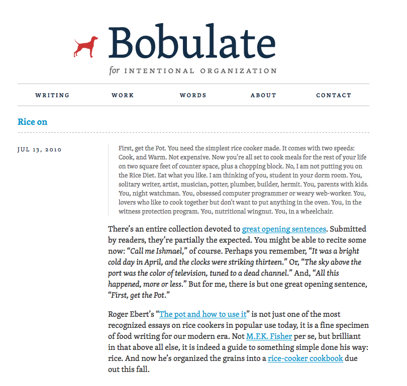 bobulate